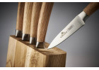 Sada nožů v bloku + 2x hrnce 24/28 cm + 3x pánve NATUR Sada nožů v bloku + 2x hrnce 24/28 cm + 3x pánve NATUR