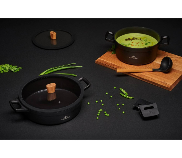 Hrnec 24/28 cm + pánev 24...