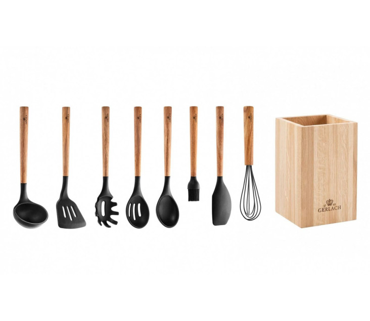 Sada příslušenství NATUR + Úložná nádoba na příslušenství NATUR