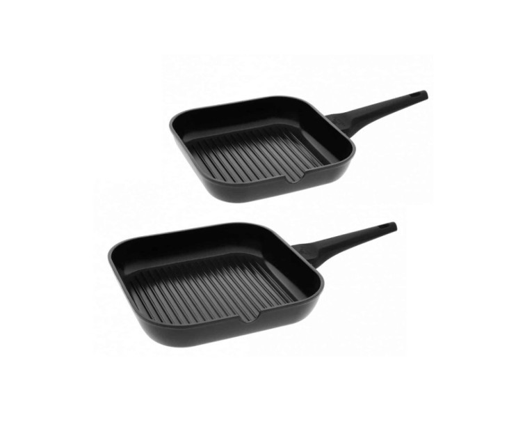 Sada 2 x Grilovací pánev MONOLIT 24/28 cm