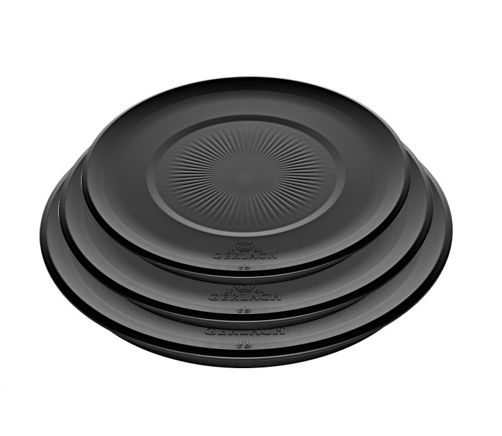 SMART pokrywki do przechowywania 16cm, 18cm, 20cm - czarne