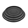 SMART pokrywki do przechowywania 16cm, 18cm, 20cm - czarne