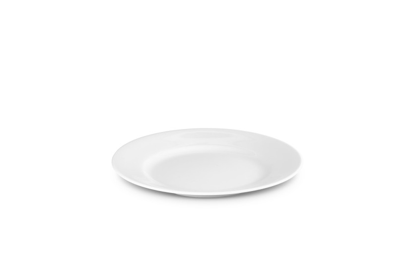 Sada porcelánového nádobí MODERN 36 ks pro 6 osob: 18 ks hlavních talířů + 12 ks šálků se spodkem + hrnky.