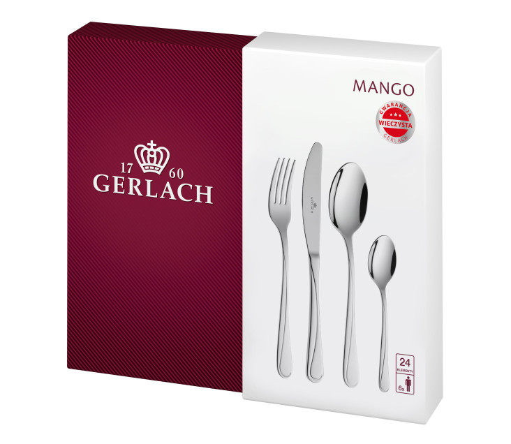 Sada příborů 24 kusů lesklá...