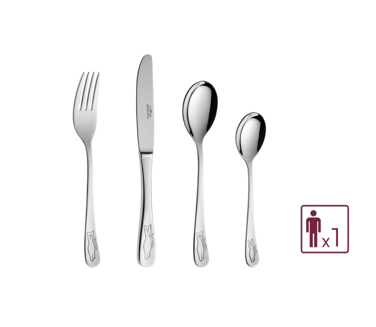 Příbory pro děti BON TON KOČIČKY