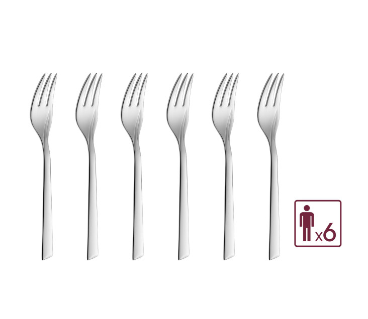 Vidlici na koláče 6 ks. FLAMES