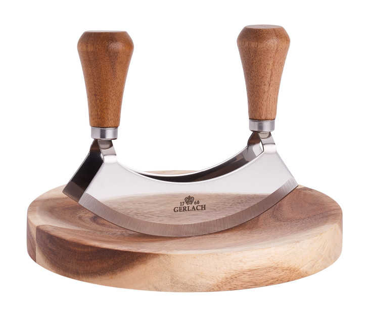 Sekáček na bylinky se špalíkem NATUR