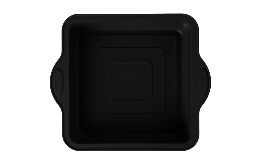 Silikonový čtvercový pekáč 20cm SMART BLACK