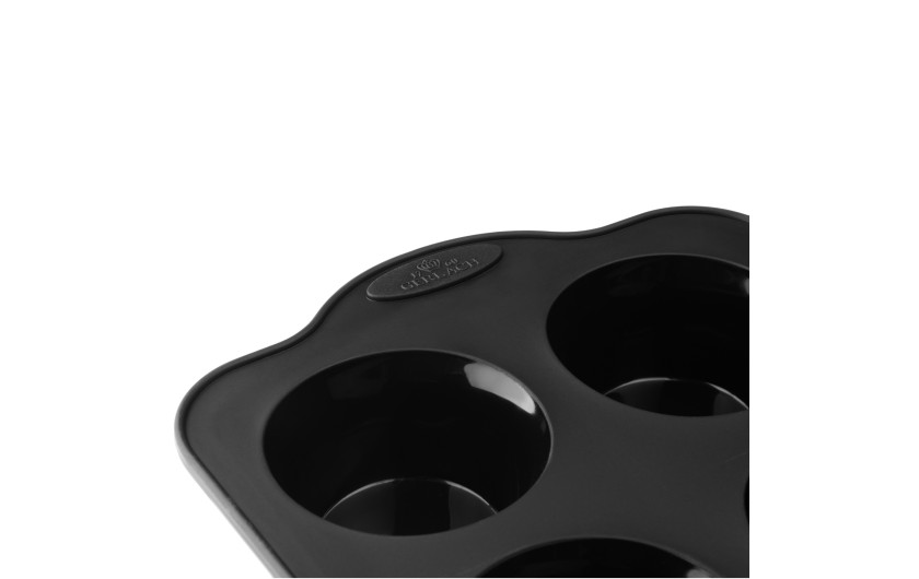 Silikonový plech na muffiny 6ks SMART BLACK