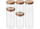 Sada vzduchotěsných skleněných nádob Country 5 el.