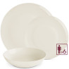 FLOW Sada jídelních talířů 18 ks/6 osob.