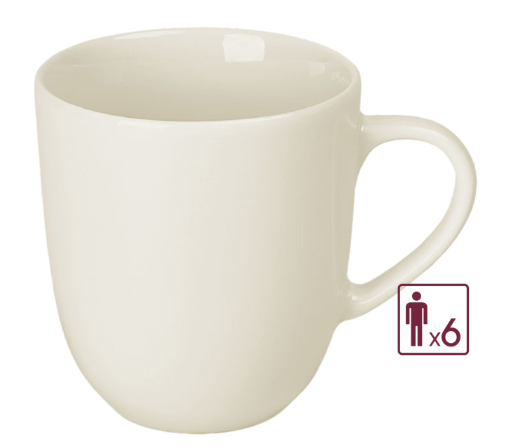 FLOW Sada hrníčků 6 ks.