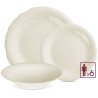 CELESTIA sadá obědových talířů 18 ks/6 osob.