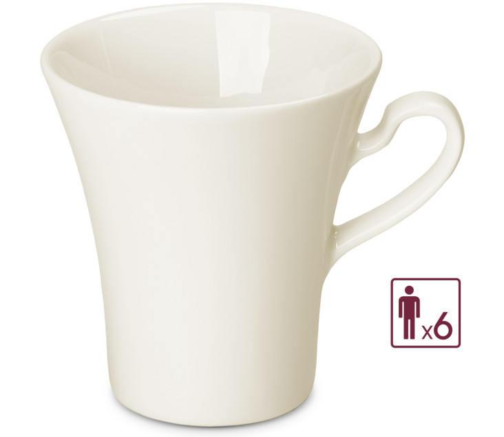 MUZA Sada hrnků 6 ks.