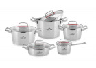 10-dílná sada hrnců SUPERIOR + 6L tlakový hrnec AMBIENTE