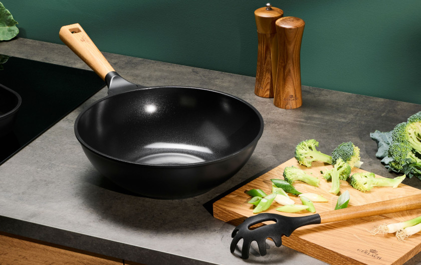 Wok pánev NATUR 28 cm