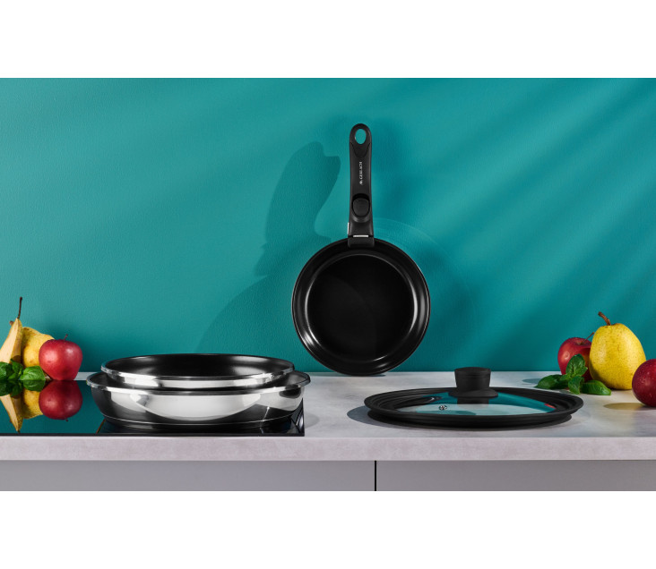 Wok pánev SMART STEEL 28 cm