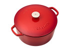 Litinový hrnec 5 l NATUR IRON červený gradient