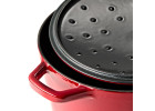 Litinový pekáč 5,5 l NATUR IRON červený gradient