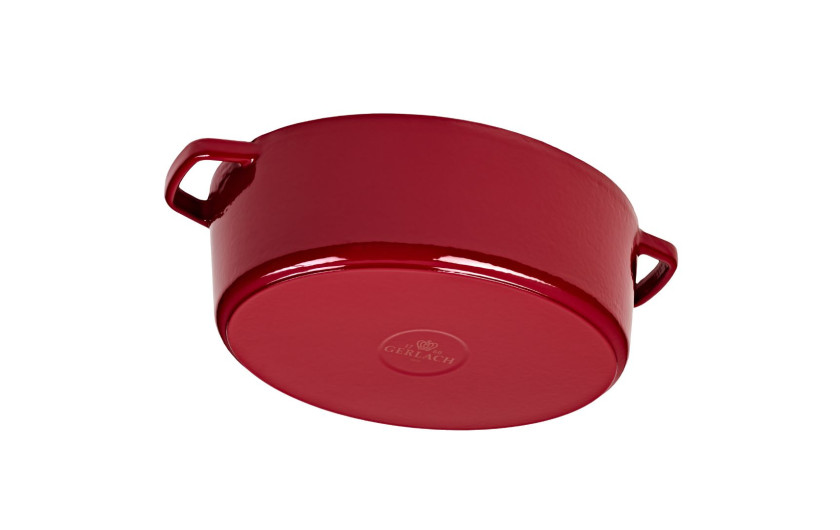 Litinový pekáč bordový 5,5l NATUR IRON + Litinový hrnec bordový 3l NATUR IRON
