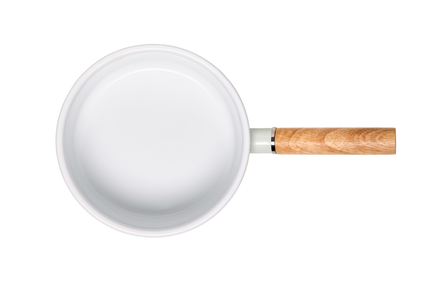 Rondel emaliowany NATUR ENAMEL biały 18 cm 1,5 l