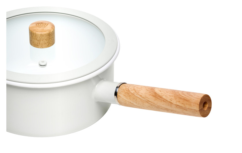 Rondel emaliowany NATUR ENAMEL biały 18 cm 1,5 l Rondel emaliowany NATUR ENAMEL biały 18 cm 1,5 l