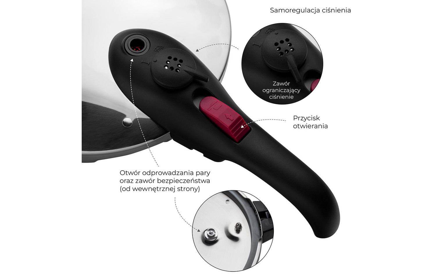 Tlakový hrnec První s rukojetí 6,0 l